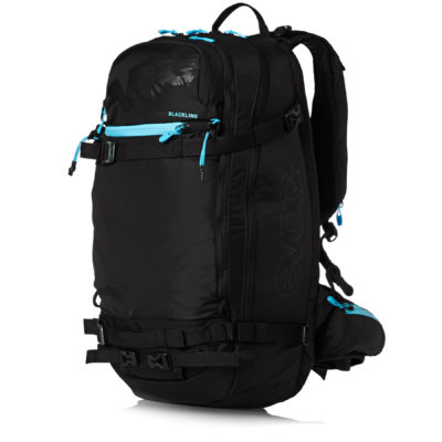 Men's Evoc Backpacks - Evoc FR Guide Blackline 30L Snow Pack - Black